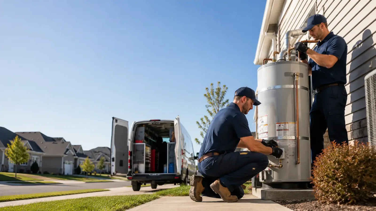 Water Heater Installation in Man, WV